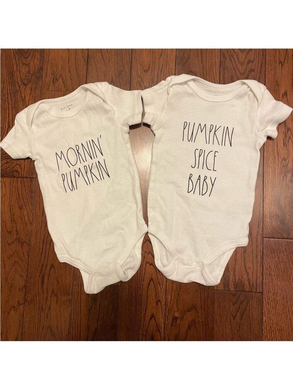 Rae Dunn Pumpkin Spice Baby Set 6-9 Months